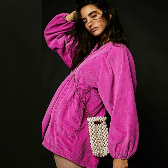 FREE PEOPLE Covered in Cord Tunic NWOT - Picture 3 of 12